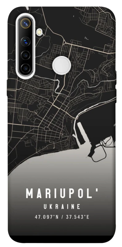 Чехол на Realme 6i Mariupol map фото 1 из 1