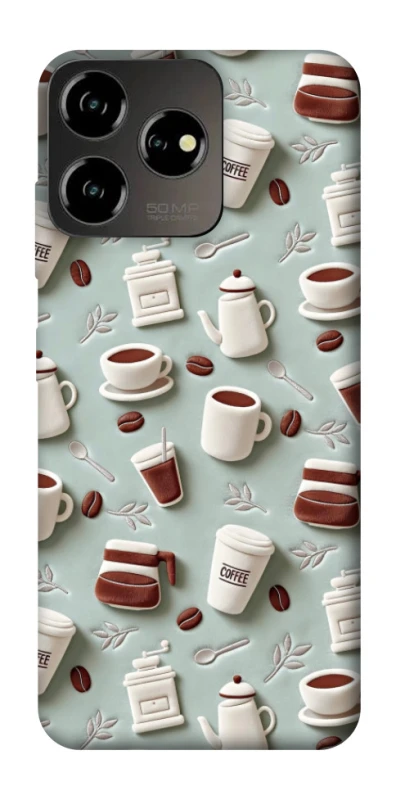 Чехол на ZTE Blade V50 Design 4G Your Coffee ver.2 фото 1 из 1