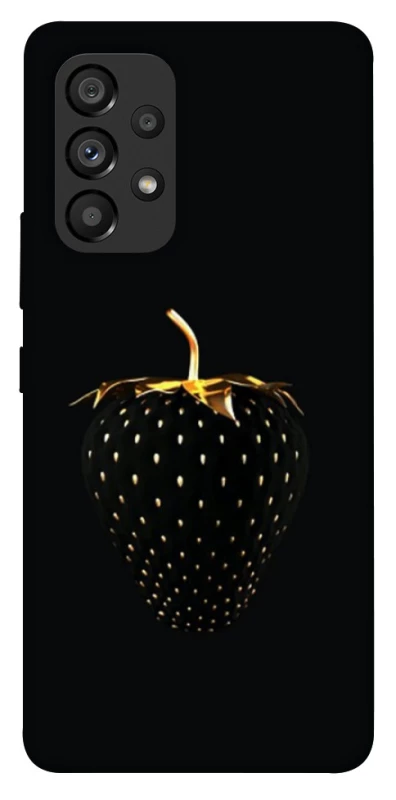 Чохол на Samsung Galaxy A53 5G Чорна полуниця фото 1 з 1