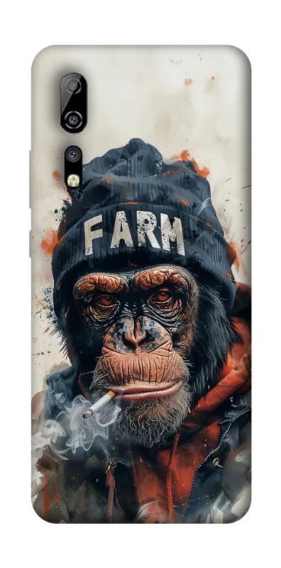 Чохол на ZTE Axon 10 Pro Шимпанзе v3 фото 1 з 1