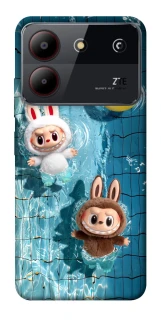 Чохол на ZTE Blade A54 4G Labubu in the pool фото 1 з 1