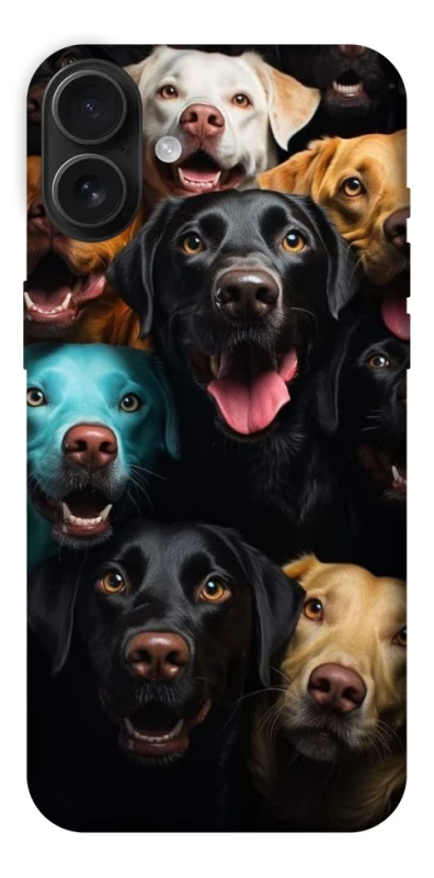 Чехол на Apple iPhone 16 Plus Собаки фото 1 из 1
