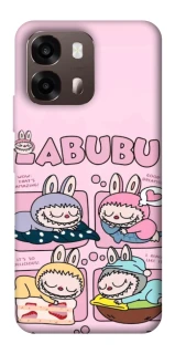 Чохол на Oppo A6 Labubu Dreams Collage фото 1 з 2
