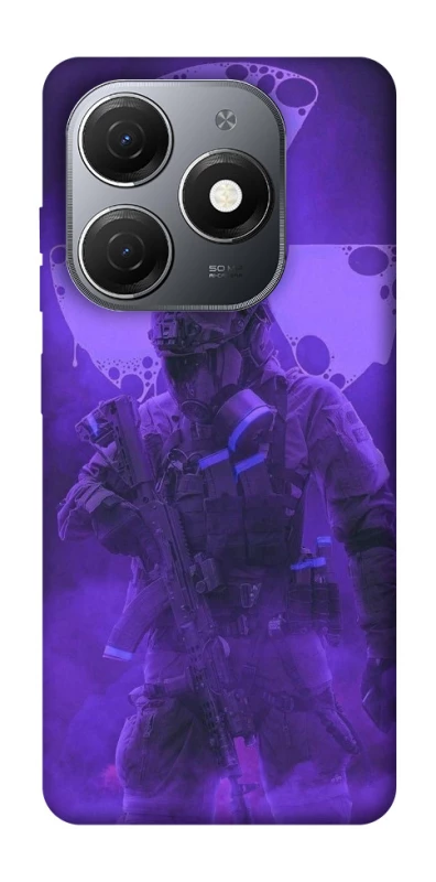 Чехол на TECNO Spark 20 Радиация v6 фото 1 из 1