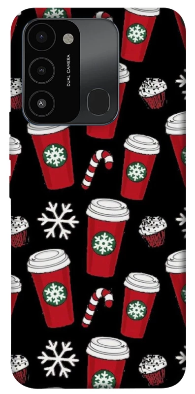 Чохол на TECNO Spark 8C Новорічний v40 фото 1 з 1