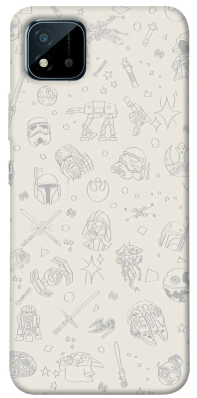 Чохол на Realme C20 Star Wars background ver.1 фото 1 з 1