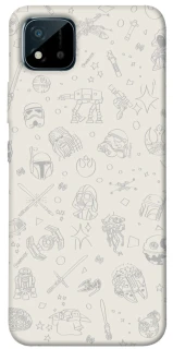 Чохол на Realme C20 Star Wars background ver.1 фото 1 з 1