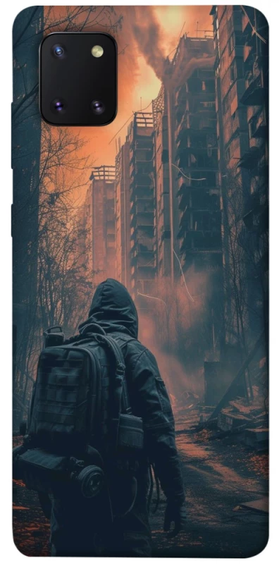 Чехол на Samsung Galaxy Note 10 Lite (A81) Сталкер v8 фото 1 из 1