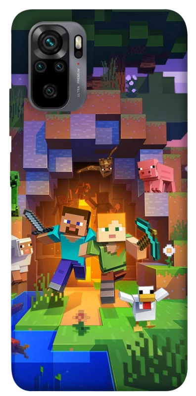 Чехол на Xiaomi Redmi Note 10 / Note 10s Minecraft game фото 1 из 1