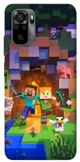 Чохол на Xiaomi Redmi Note 10 / Note 10s Minecraft game фото 1 з 1