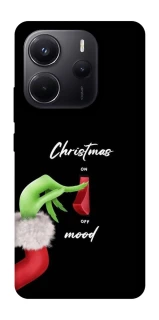 Чехол на Xiaomi Redmi Note 14 4G (Europe version) Grinch mood фото 1 из 1