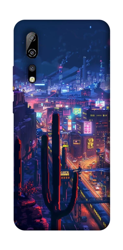 Чехол на ZTE Axon 10 Pro Night city фото 1 из 1