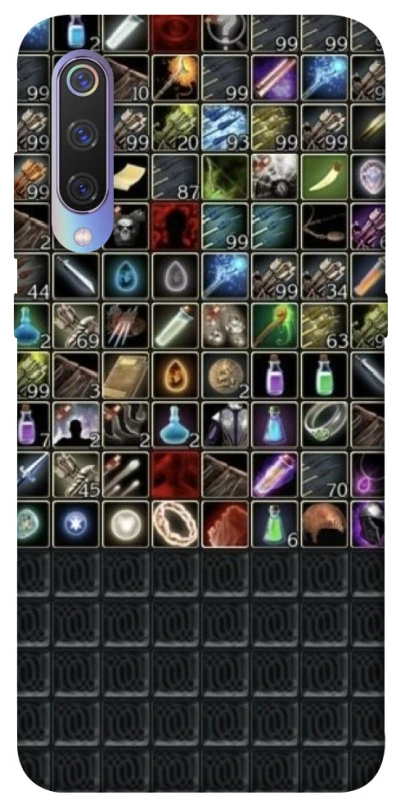 Чехол на Xiaomi Mi 9 Inventory menu ver.2 фото 1 из 1