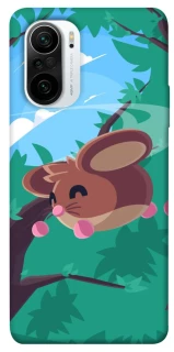 Чохол на Xiaomi Redmi K40 / K40 Pro / K40 Pro+ / Poco F3 Adopt Me Forest Mouse Jump фото 1 з 1
