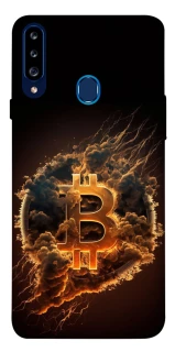 Чохол на Samsung Galaxy A20s Smoky Bitcoin фото 1 з 1