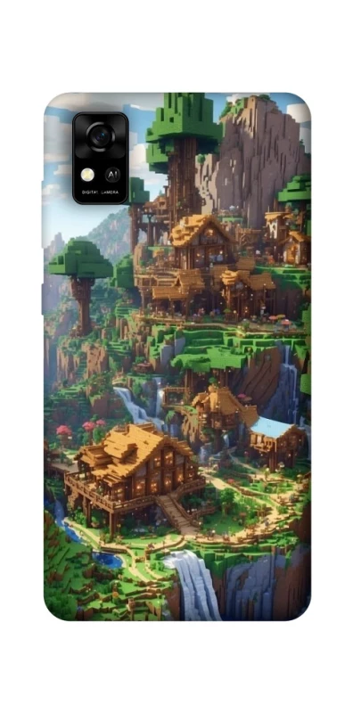 Чохол на ZTE Blade A31 Minecraft universe фото 1 з 1