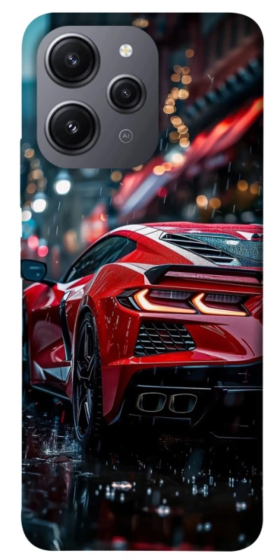Чохол на Xiaomi Redmi 12 Red sports car фото 1 з 1
