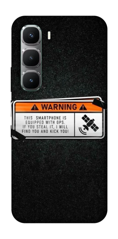 Чехол на Infinix Hot 60 Pro Warning фото 1 из 1