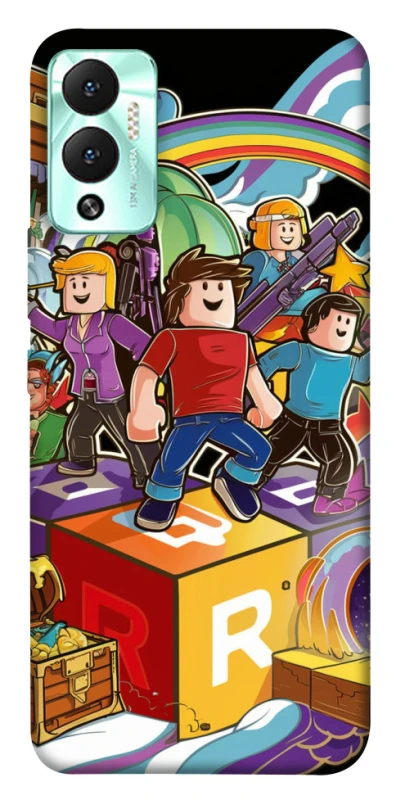 Чохол на Infinix Hot 12 Play Roblox family фото 1 з 1