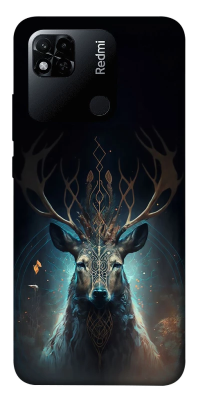 Чехол на Xiaomi Redmi 10A Скандинавский олень v2 фото 1 из 1