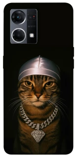 Чохол на Oppo Reno 7 4G Cat in Bling фото 1 з 1