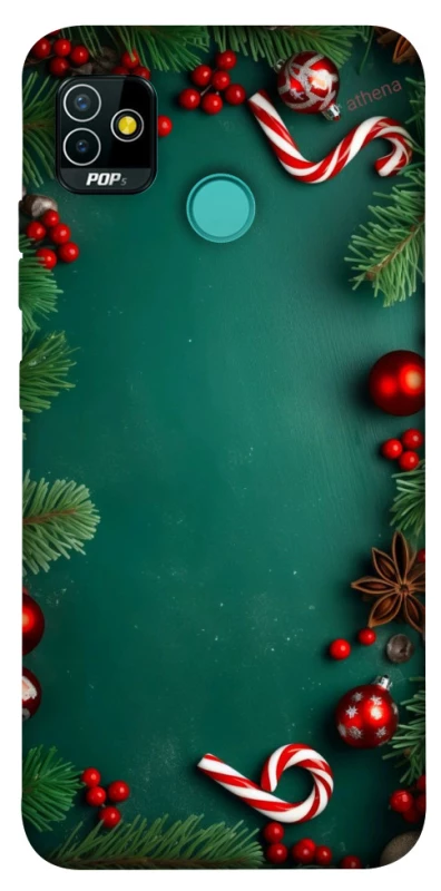 Чехол на TECNO POP 5 Новогодний v35 фото 1 из 1