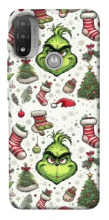 Чохол на Motorola Moto E20 Grinch mood ver.3 фото 1 з 1