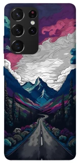 Чехол на Samsung Galaxy S21 Ultra Нарисованные горы фото 1 из 1