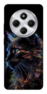 Чехол на Xiaomi Redmi 14C / Poco C75 Черный кот фото 1 из 1