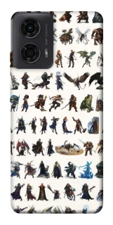 Чехол на Motorola Moto G04 Character Selection фото 1 из 1