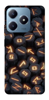 Чехол на Realme C63 Огненые руны фото 1 из 1