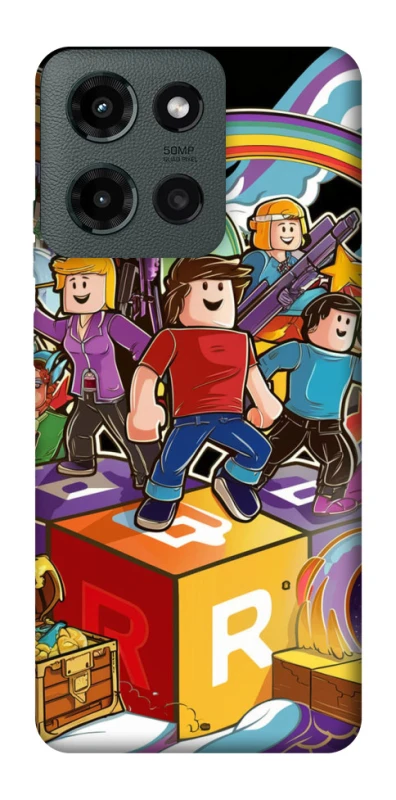 Чохол на Motorola Moto G Power (2025) Roblox family фото 1 з 1