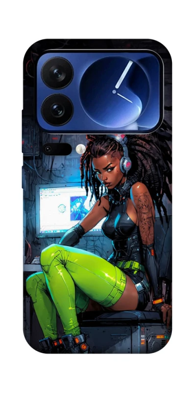 Чохол на Xiaomi 17 Pro Cyber girl фото 1 з 1