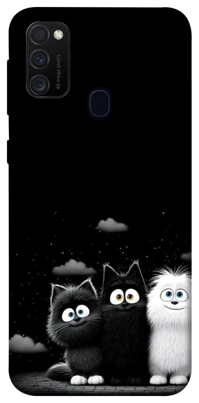 Чохол на Samsung Galaxy M21 Three Cats фото 1 з 1