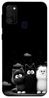 Чохол на Samsung Galaxy M21 Three Cats фото 1 з 1