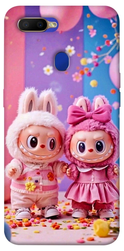 Чехол на Oppo A5s Labubu twins ver.2 фото 1 из 1