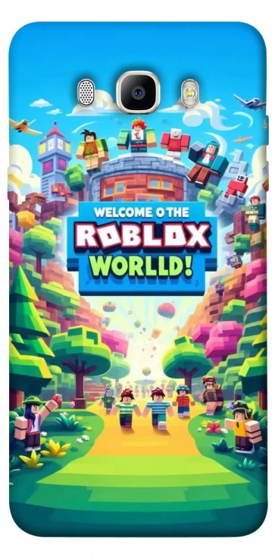 Чохол на Samsung J510F Galaxy J5 (2016) Roblox World фото 1 з 1
