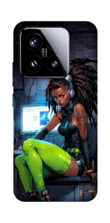 Чехол на Xiaomi 15 Cyber girl фото 1 из 1