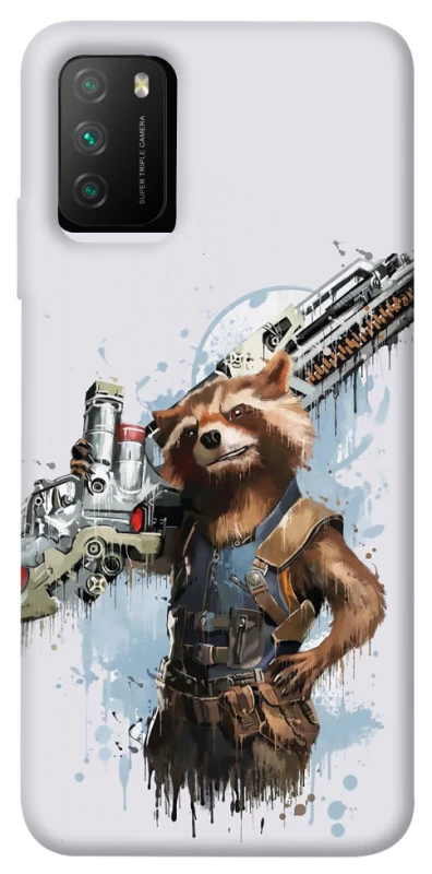 Чохол на Xiaomi Poco M3 Rocket Raccoon фото 1 з 1