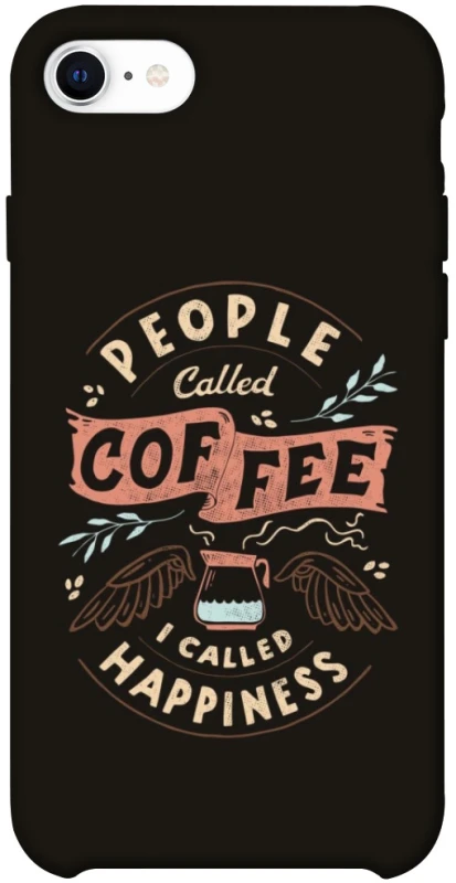 Чохол на Apple iPhone SE (2020) Сoffee happiness фото 1 з 1
