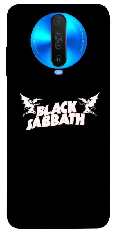 Чехол на Xiaomi Poco X2 Black Sabbath logo ver.2 фото 1 из 1
