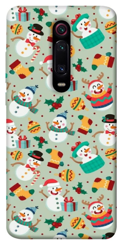 Чехол на Xiaomi Redmi K20 / K20 Pro / Mi9T / Mi9T Pro Новогодний v2 фото 1 из 1