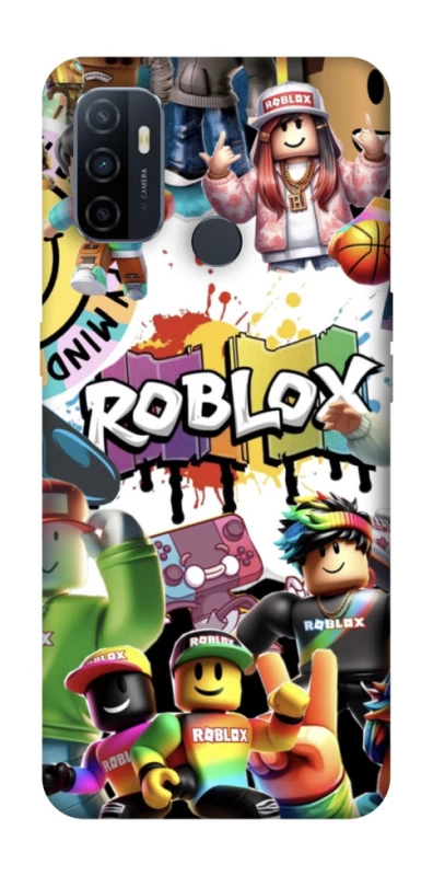 Чохол на Oppo A53 / A32 / A33 Roblox Characters Collage фото 1 з 1