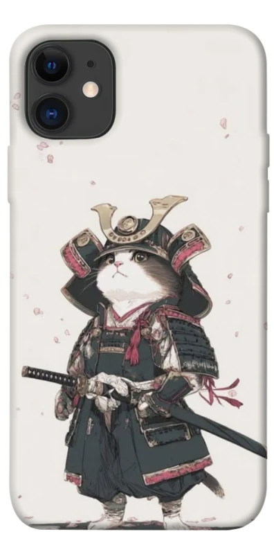 Чохол на Apple iPhone 11 (6.1") Samurai Cat Warrior фото 1 з 1
