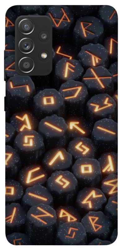 Чехол на Samsung Galaxy A72 4G / A72 5G Огненые руны фото 1 из 1