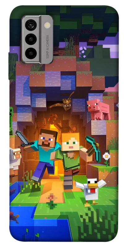 Чохол на Nokia G22 Minecraft game фото 1 з 1