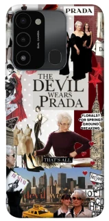 Чехол на TECNO Spark 8C Fashion collage ver.15 фото 1 из 1