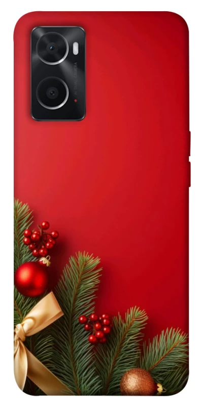 Чехол на Oppo A76 4G Новогодний v21 фото 1 из 1