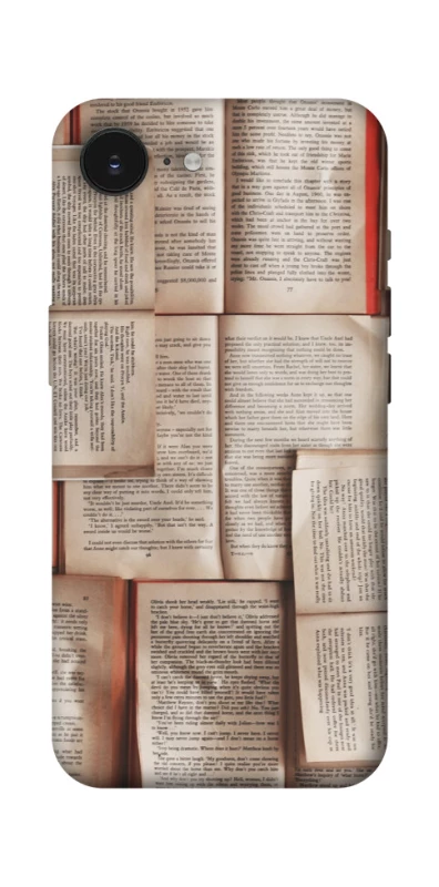 Чехол на Apple iPhone 16e (6.1") Книги фото 1 из 1