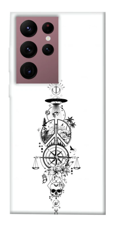 Чехол на Samsung Galaxy S22 Ultra Tattoo ver.7 фото 1 из 1